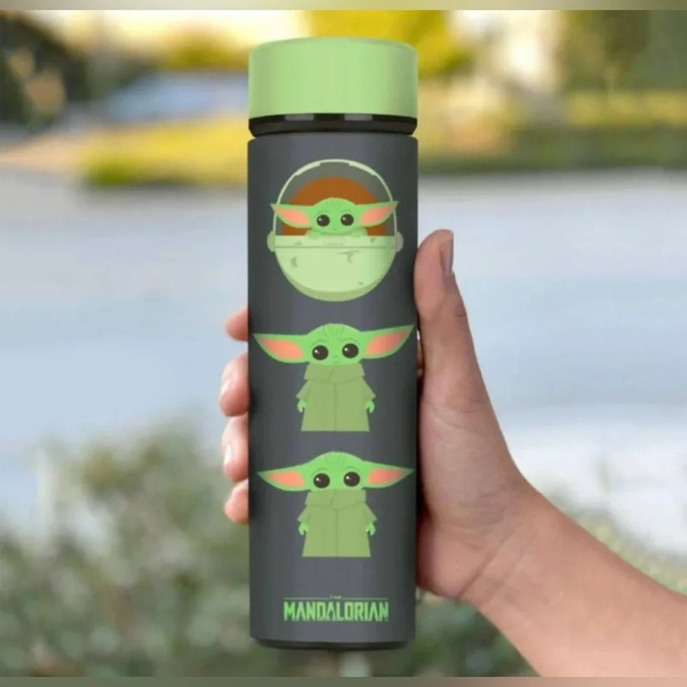 Star War Mandalorian The Child Stainless Steel Water Bottle 17 oz